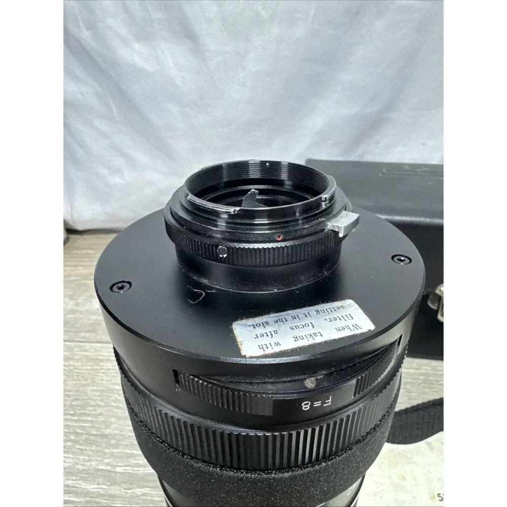 Lentar 500mm F:8 Mirror Lens w/Hood & Caps, Tripod Mount, No.10787 Unknown Mount